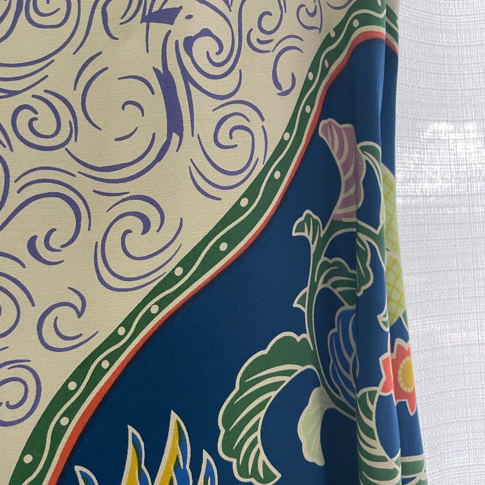 Anthropologie Silk Boho Dress - Picture 6 of 13